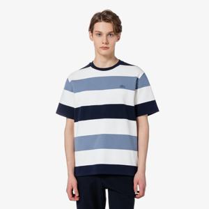 [라코스테공식] 남성 오버핏 밀라노 볼드 스트라이프 티셔츠 TH004E-55G 166