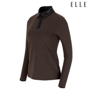 엘르골프 세이브존01 여성 와플조직 폴로 티셔츠 6J65252 610