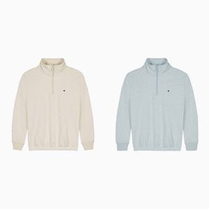 [공식][타미힐피거] 베이직 하프집업 스웨트셔츠 2종 택1 (T42E6KKO16CBT1)