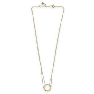 토리버치 여성 밀러 스터드 로고 목걸이(골드) 160172 720