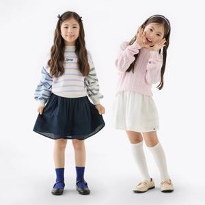 [공식][타미힐피거] 테이프 자수 스커트 2종 택1 (T42F6TSC100GT1)