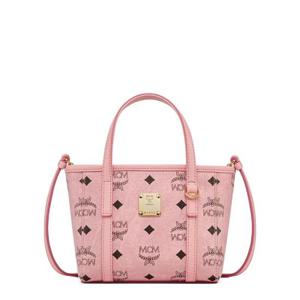 엠씨엠 여성 연핑크 토트백 MWPFSMT03_PZ