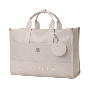 [세인트 앤드류스] 여성 자카드 패턴 레더 믹스 카트백(821E1BB051)