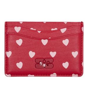 가니 BOU 프린트 가죽 카드지갑 B3010086 396 BARBADOS CHERRY