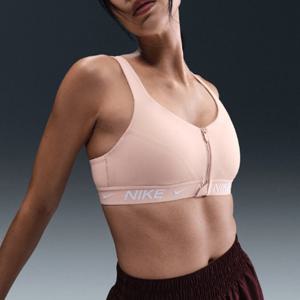 나이키브라탑 CQK HQ2752-667 인디 하이 서포트 여성 패드 지퍼 프런트 스포츠 브라