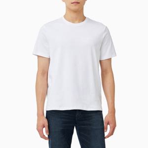 CK진  남성 슬림핏 리퀴드 인터록 클래식 그래픽 티(4RF287G)