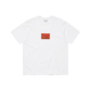 디스이즈네버댓 THISISNEVERTHAT that Glitched Logo Tee White TN253TTSST02WHT 350131