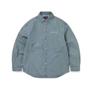 디스이즈네버댓 THISISNEVERTHAT Washed Denim Shirt Blue TNCO0DSHTL01BLW 351113