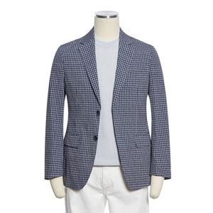 [레노마캐주얼]26 SS시즌 남성자켓 버드아이 체크 폴리100 자켓(네이비) RQJMBJ60B