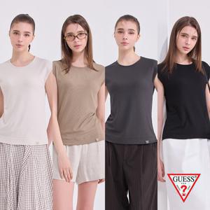 게스 언더웨어 26SS 슬리브리스 탑 4종