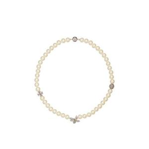 토리버치 문댄스 파베 세팅 플라워 펄 네크리스 180866