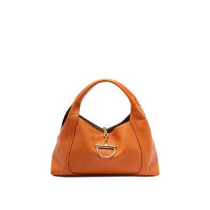 26SS 구찌 오렌지 레더 라지 Softbit 숄더 백 837466AAEAO7626 TP571408335