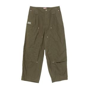 겐조 퀼티드 패널 코튼 팬츠 FF65PA69HD51 GREEN