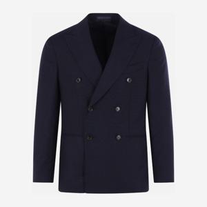 카루소 블루 울 더블브레스트 재킷 ASM2JD611H PE0P000110