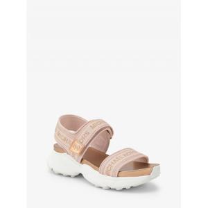 마이클코어스 카트리나 하이브리드 슬라이드 샌들 49S4KAFS2D622 로즈 골드