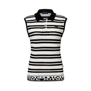 [와이드앵글] 여성 CO 스트라이프 폴 로 슬리브리스 WWM26K76Z1