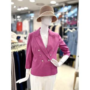 조이너스 세이브존01 7부 소매 린넨 블렌딩 숏 재킷 JADU4WJK150