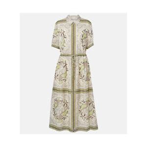 토리버치 프린트 실크 코튼 드레스 P01153188