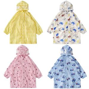 [블루독] 깅엄체크우비 레인코트 2692066003 (4color)