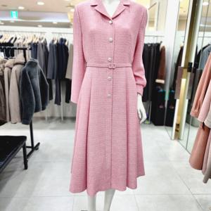 [KL]베로카 트위드 원피스 KMWOPQD040_DG_DG