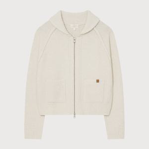 [커버낫]커버낫 우먼 울 블렌드 니트 가디건 아이보리 CO2504KT7