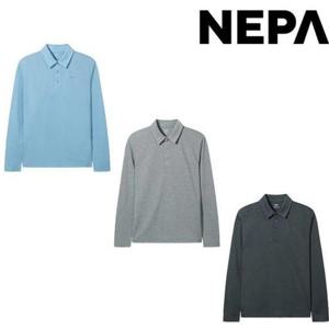 [네파] 26SS 남성 에어플로우 기능성 긴팔 카라 티셔츠 7M15222