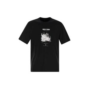 25SS 브루넬로 쿠치넬리 뉴 York 코튼 저지 T 셔츠 M0B138459C101 TP573217194