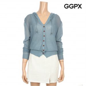 [GGPX] 후드 시스루 썸머 니트 가디건 (GNHKGA77F)