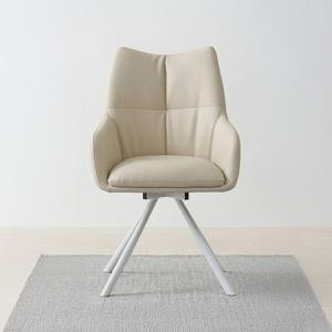 스코나 포레온 실리콘레더 가죽 회전 스틸 식탁 의자