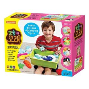 종이나라 도너랜드뽀송이모래 클레이 플레이팩 - 48747