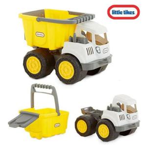 [반려] 리틀타익스 리틀 더티디거 덤프트럭 옐로우 650543