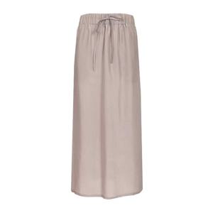 마우로그리포니 실크 스커트 G1AB0059 ABU 92G CEMENTO