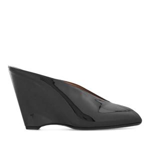 페라가모 알리시아 95 페이턴트 가죽 웨지 뮬 01K874ALICIA95 7