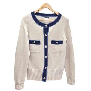 (명품) 샤넬 캐시미어 니트 가디건 22426263