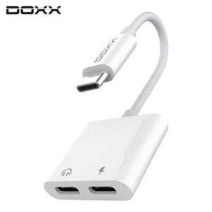 [생활] C타입 듀얼 젠더 C타입 이어폰.C타입 충전 DX-GD200