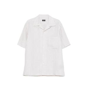 에르메네질도제냐 반팔 셔츠 UHX31A3SCP5 043 Beige