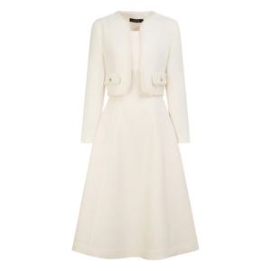 질스튜어트 뉴욕 여성 25FW 크림 글리터장식 트위드원피스 JSDR5D400CR