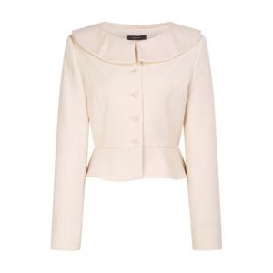 질스튜어트 뉴욕 여성 26SS 베이지 절개장식 울혼방 자켓 JSJA6B210I2