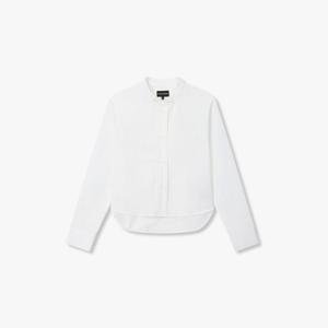 [엠포리오 아르마니]여성 스탠드 카라 로고 셔츠(A526103510)