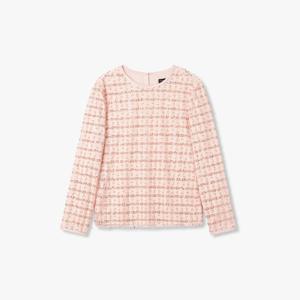 [엠포리오 아르마니]여성 스팽글 앤 비즈 튤 블라우스(A526103507)