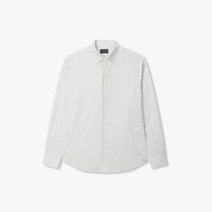 [엠포리오 아르마니]남성 이글 패턴 스트레치 셔츠(A516104014)