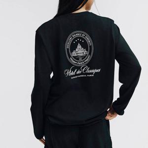 [지오다노]여 루즈핏 라운드 프린트 티셔츠 05394908 394908