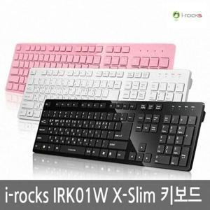 아이락스키보드 i-rocks X-Slim 유선키보드 블랙 IRK01W