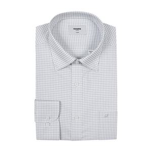 [레노마(셔츠)]면혼방스판체크셔츠 RZRSG0042GYIN