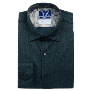 [예작(셔츠)]워셔블울100 기모솔리드 슬림긴소매 YJEWUA744