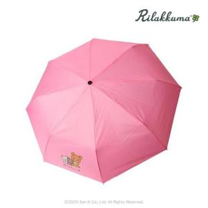 [패션] 리락쿠마 핑크 3단 자동우산 55cm