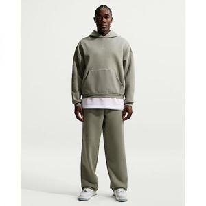 나이키 스탠다드 이슈 남성 써마 핏 브러시드 오픈 헴 농구 팬츠 - 다크 스투코페일 아이보리 IM6334-059 272563