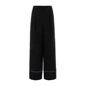 펜디 울 실크 블렌드 와이드 파자마 팬츠 FR6678AC4G F0GME