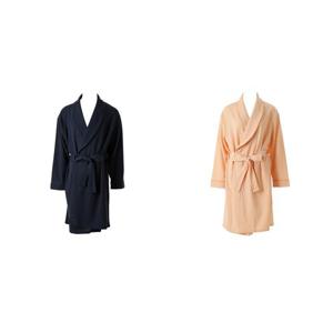 와코루 (남여커플로브가운) 세련되고 베이직한 와플조직 면로브[WRB2518MWSET]