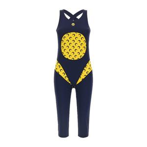 마린세르 로고 문 애슬레저 캣수트 WJS023ACJER0101 BL80